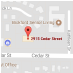 Thumbnail map of MCCU Cedar Street branch